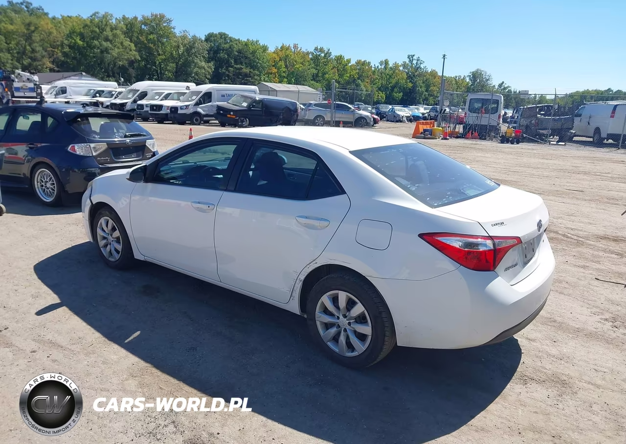 2014 Toyota Corolla Le VIN:2T1BURHE3EC196627 - 3