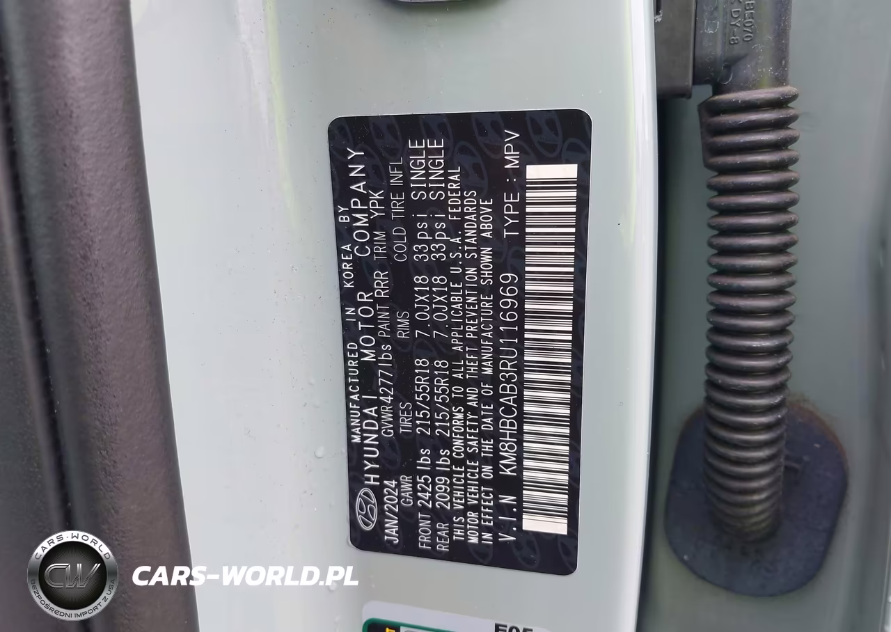 2024 Hyundai Kona Sel VIN:KM8HBCAB3RU116969 - 9