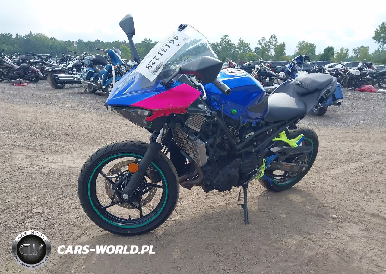 2024 Kawasaki Ex500 A-B VIN:ML5EXGJ14RDA30445 - 2
