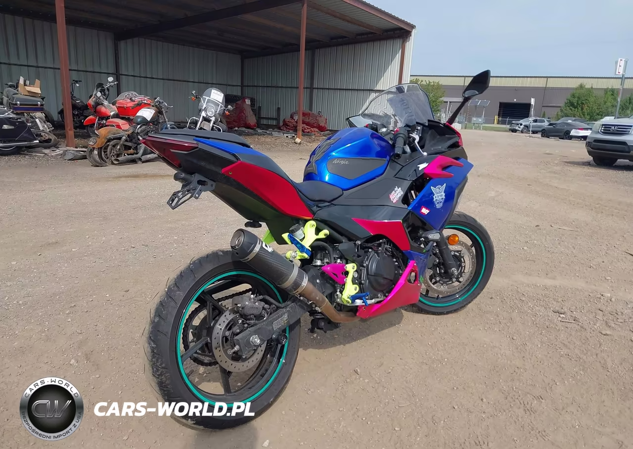 2024 Kawasaki Ex500 A-B VIN:ML5EXGJ14RDA30445 - 4