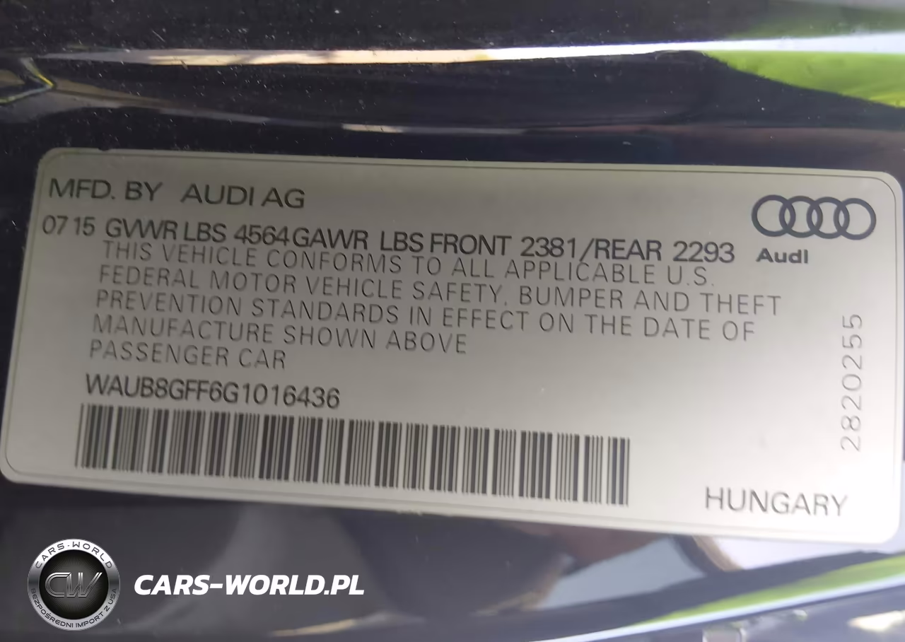 2016 Audi A3 2.0T Premium VIN:WAUB8GFF6G1016436 - 9