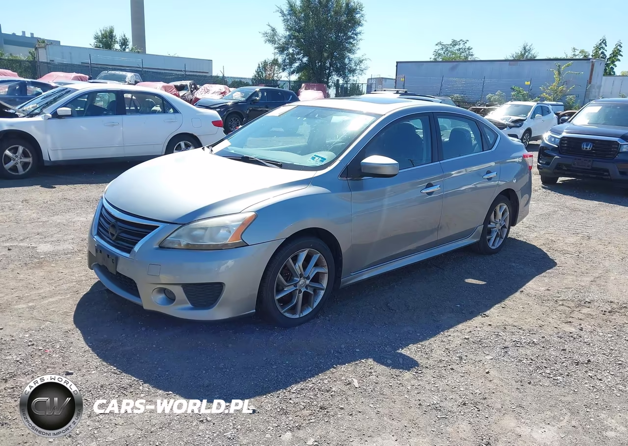 2014 Nissan Sentra S-Sv-Sr-Sl VIN:3N1AB7AP5EL647977 - 2