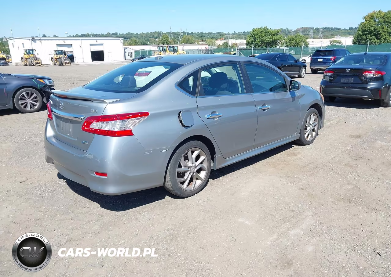 2014 Nissan Sentra S-Sv-Sr-Sl VIN:3N1AB7AP5EL647977 - 4