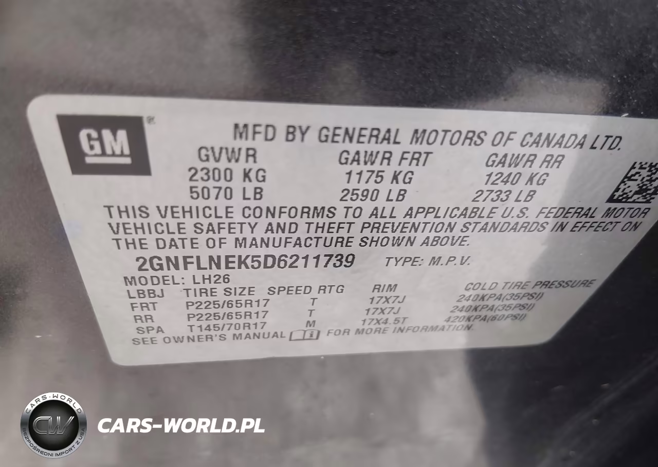 2013 Chevrolet Equinox 2Lt VIN:2GNFLNEK5D6211739 - 9