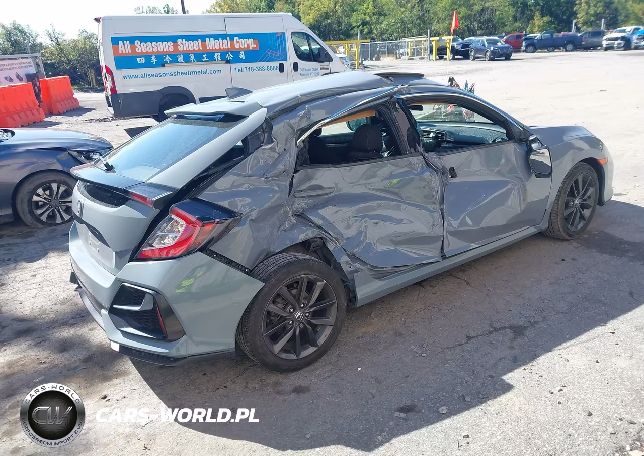 2021 Honda Civic Ex VIN:SHHFK7H65MU407887 - 4