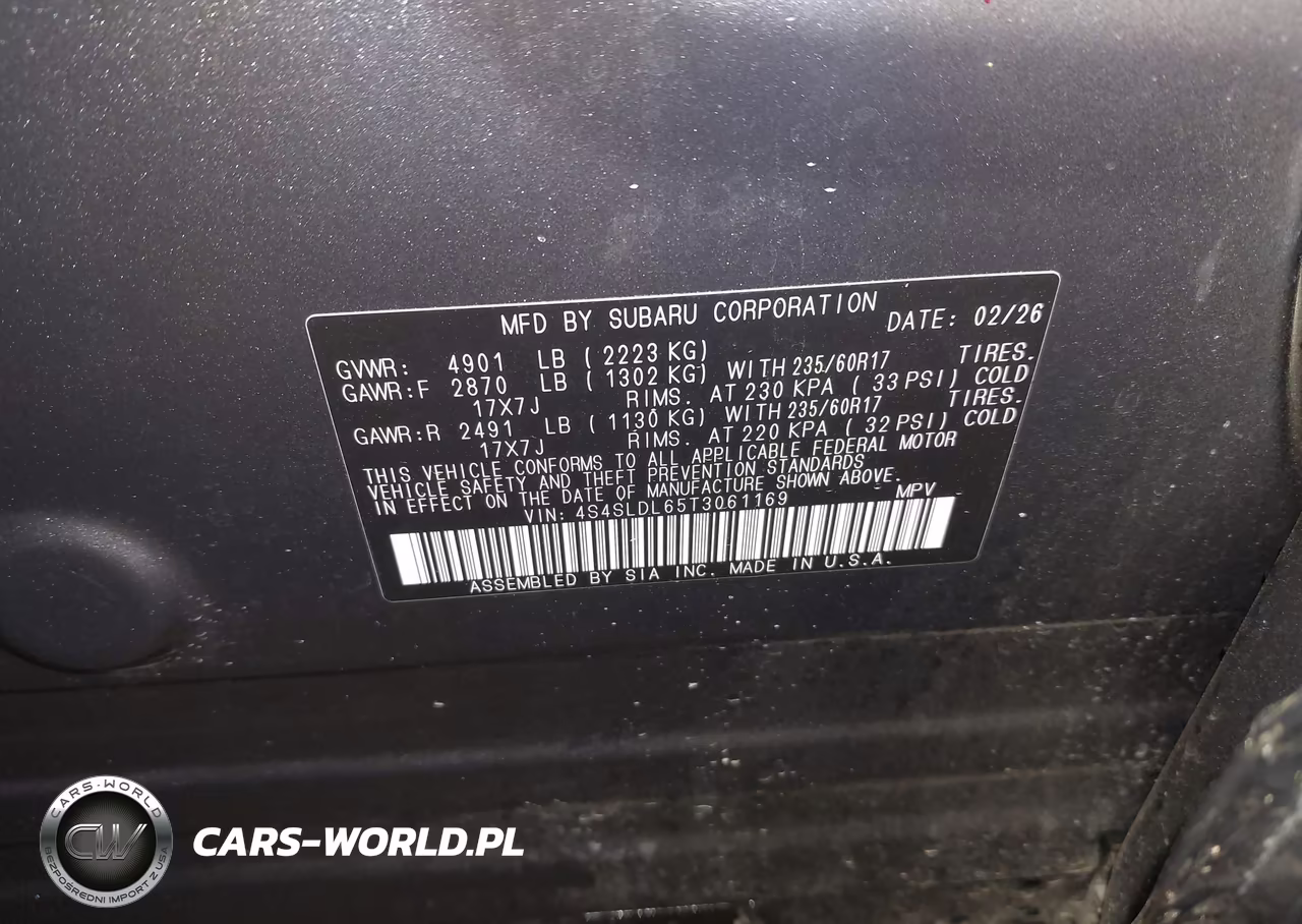 2026 Subaru Forester Wilderness VIN:4S4SLDL65T3061169 - 9