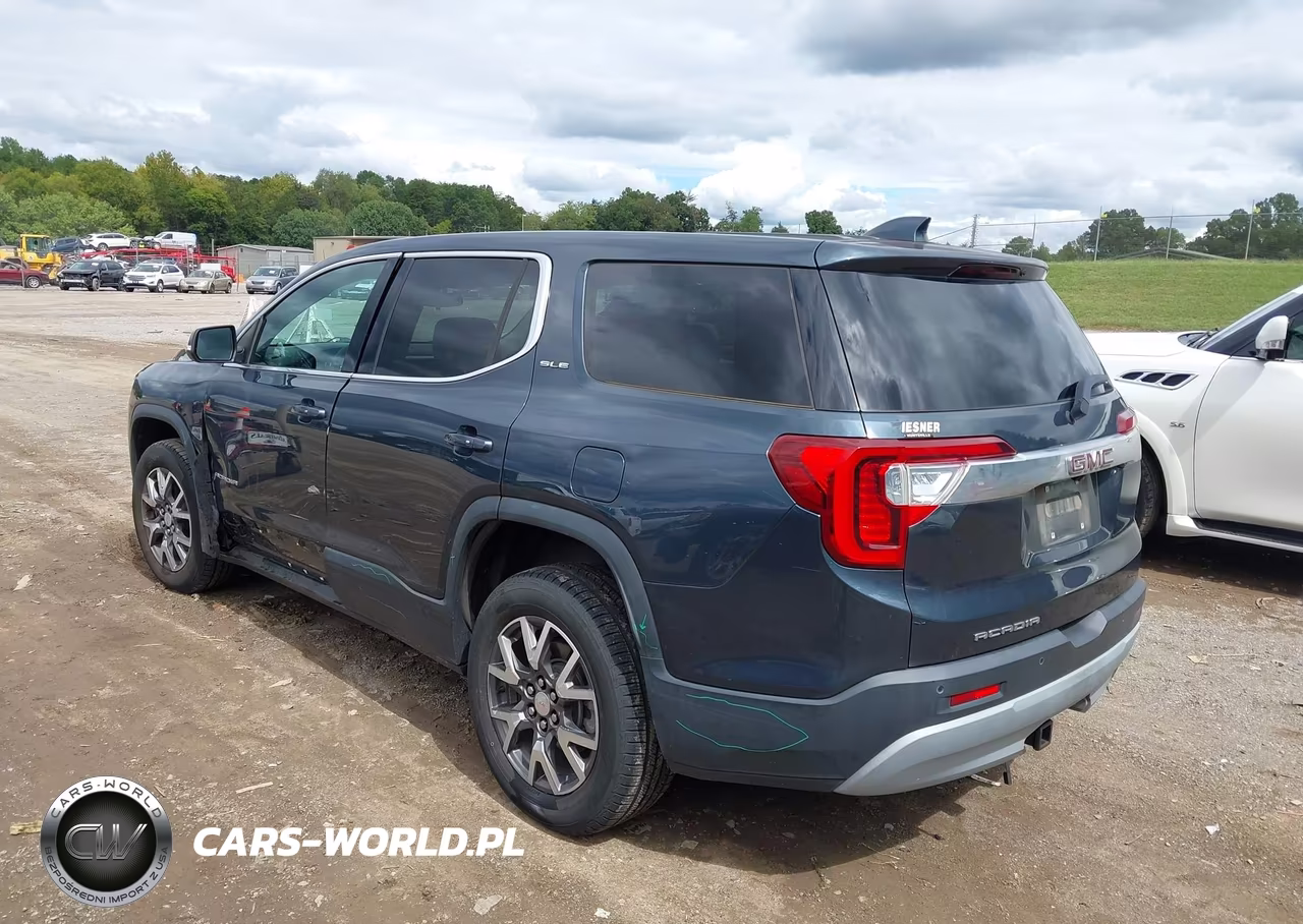 2020 GMC Acadia Fwd Sle VIN:1GKKNKLA7LZ177319 - 3