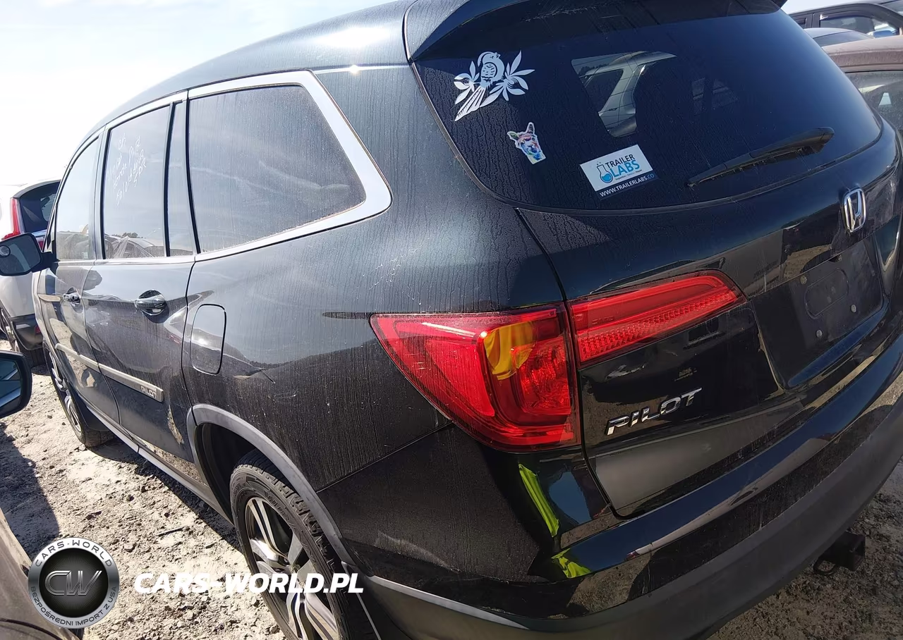 2018 Honda Pilot Ex-L VIN:5FNYF6H52JB012660 - 3