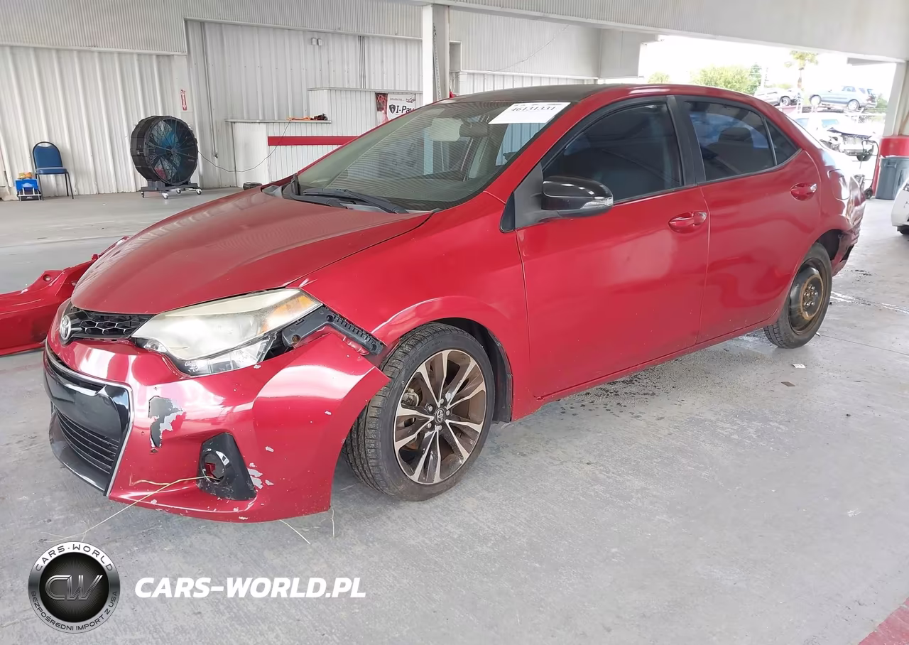 2015 Toyota Corolla S Plus VIN:2T1BURHE0FC276923 - 2