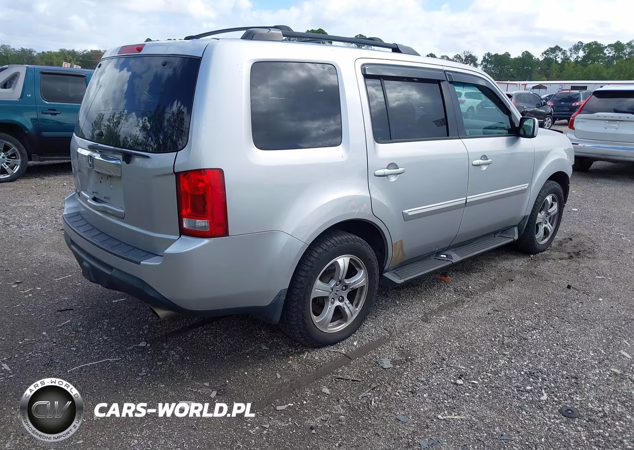 2014 Honda Pilot Ex-L VIN:5FNYF3H51EB005526 - 4