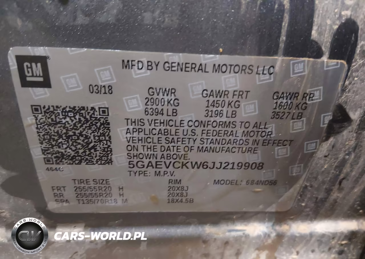 2018 Buick Enclave Avenir VIN:5GAEVCKW6JJ219908 - 9