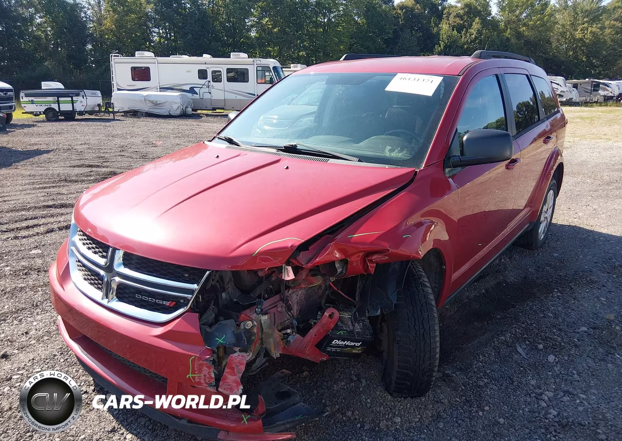 2016 Dodge Journey Se VIN:3C4PDDAGXGT142973 - 2