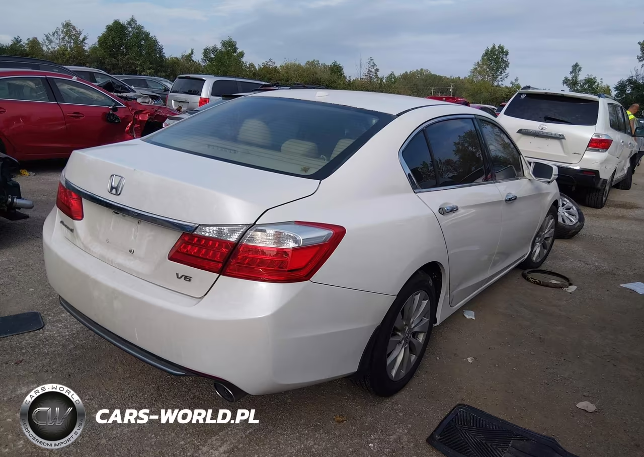 2014 Honda Accord Ex-L V-6 VIN:1HGCR3F81EA008242 - 4