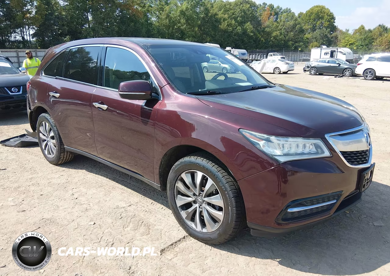 2014 Acura Mdx Technology Package