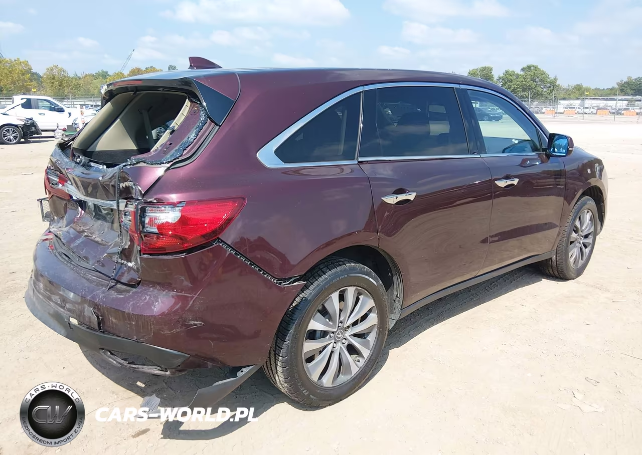 2014 Acura Mdx Technology Package VIN:5FRYD4H47EB033025 - 4