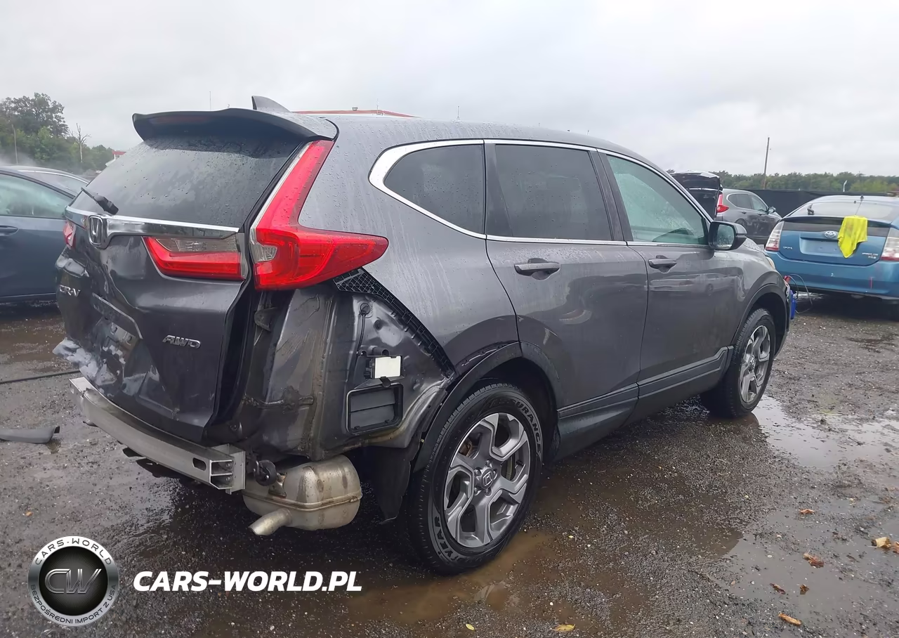 2018 Honda Cr-V Ex-L-Ex-L Navi VIN:2HKRW2H85JH690389 - 4