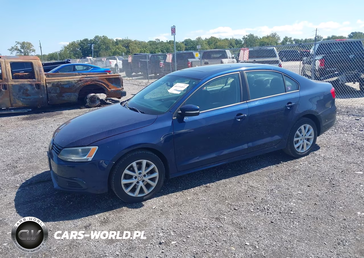 2011 Volkswagen Jetta 2.5L Se VIN:3VWDZ7AJ2BM338374 - 2