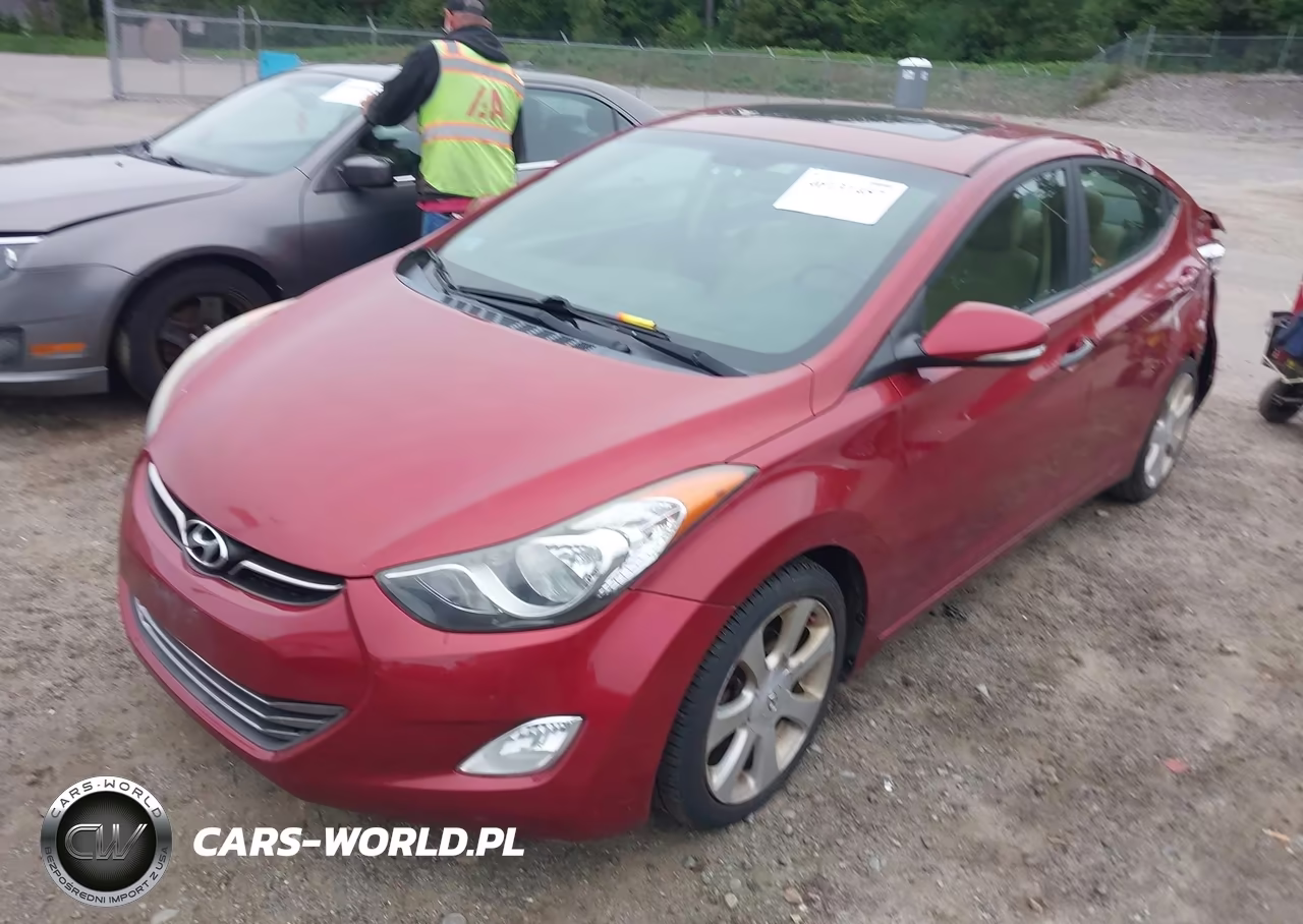 2013 Hyundai Elantra Limited VIN:5NPDH4AE0DH385516 - 2