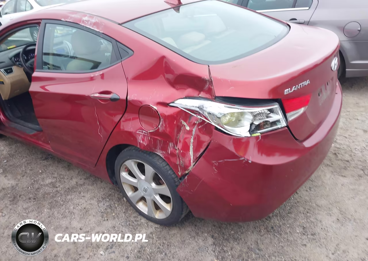 2013 Hyundai Elantra Limited VIN:5NPDH4AE0DH385516 - 6