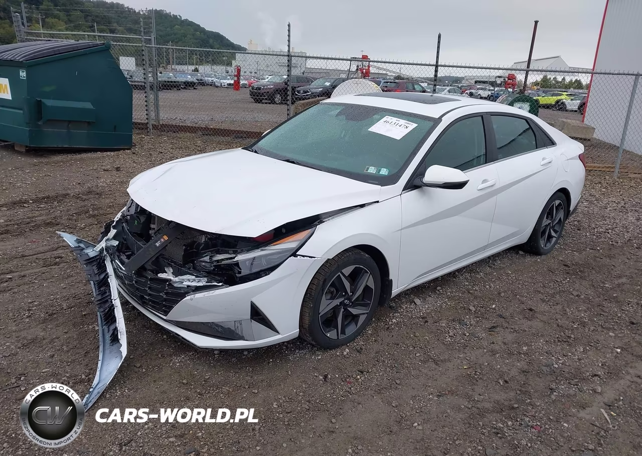 2023 Hyundai Elantra Hybrid Limited VIN:KMHLN4AJ6PU046217 - 2