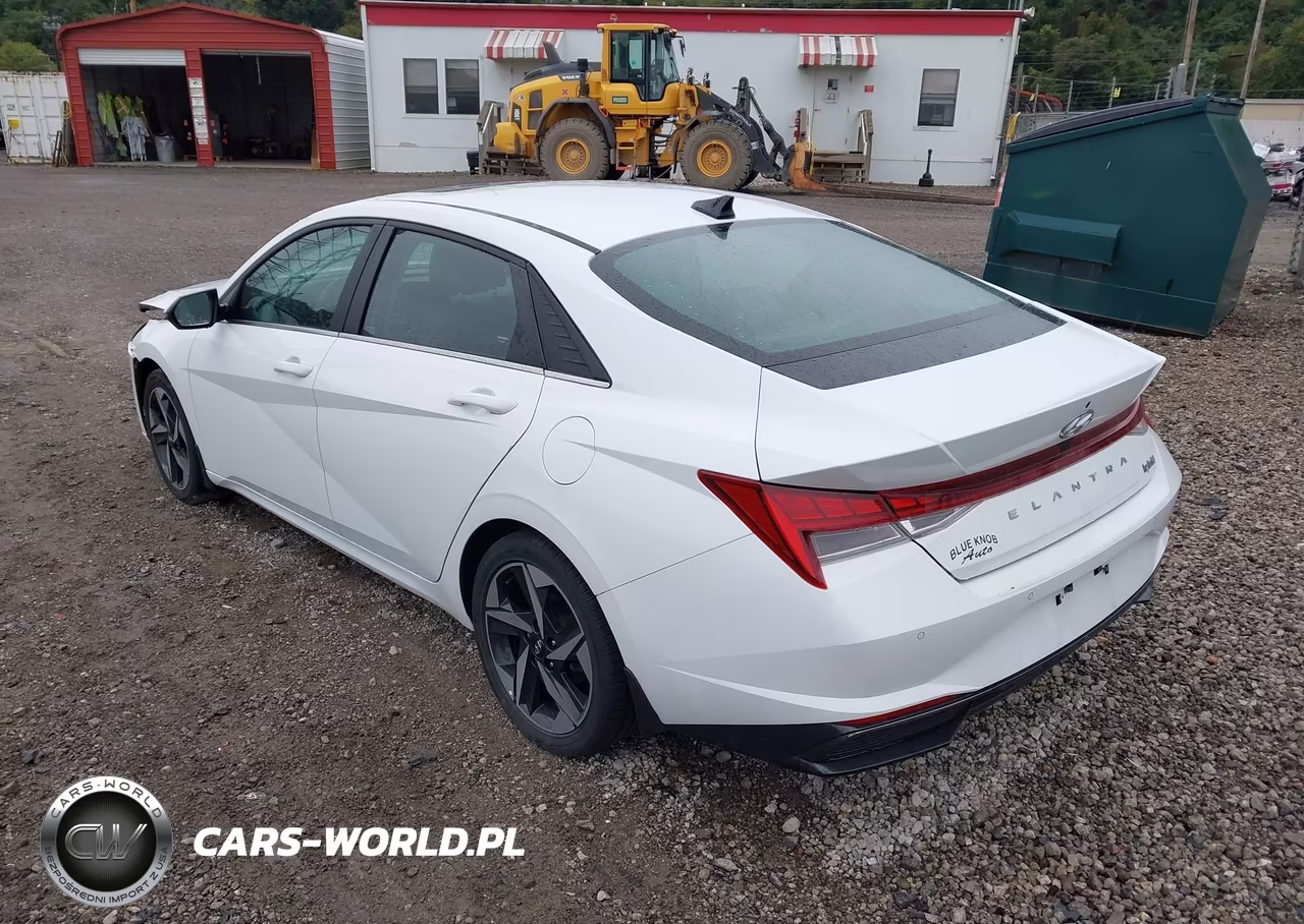 2023 Hyundai Elantra Hybrid Limited VIN:KMHLN4AJ6PU046217 - 3