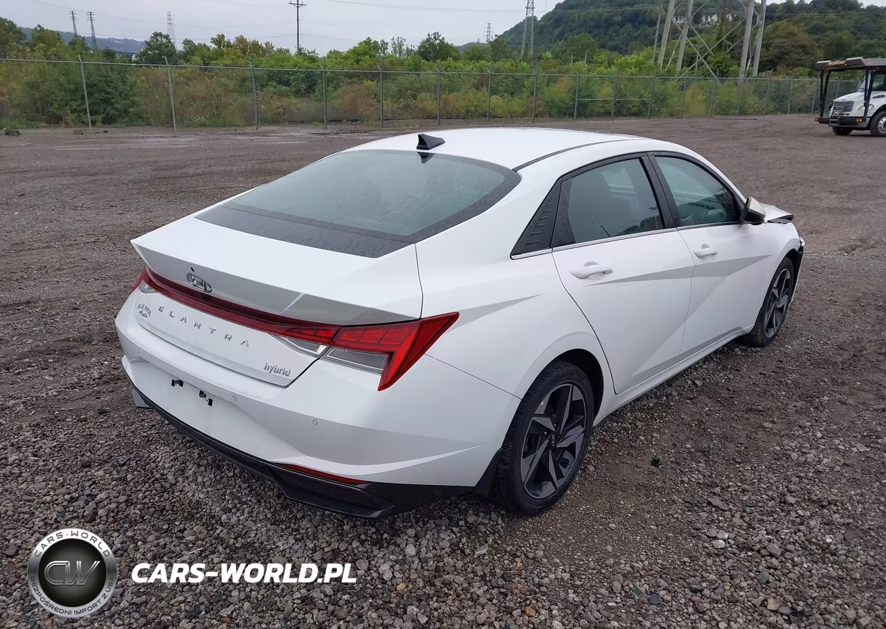 2023 Hyundai Elantra Hybrid Limited VIN:KMHLN4AJ6PU046217 - 4