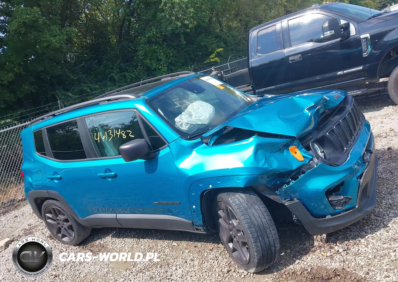 2021 Jeep Renegade Latitude Fwd VIN:ZACNJCBB6MPM96910 - 13
