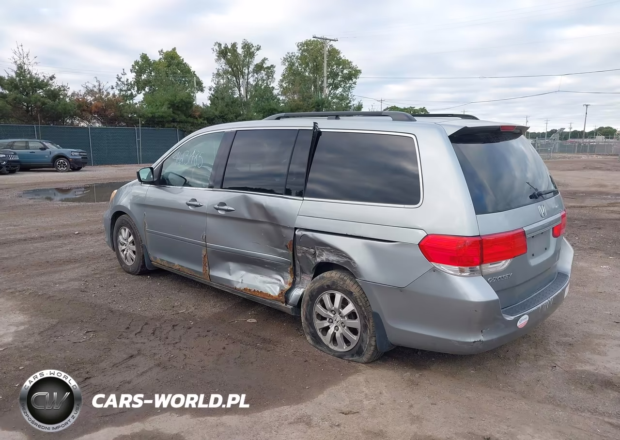 2010 Honda Odyssey Ex VIN:5FNRL3H46AB052467 - 3