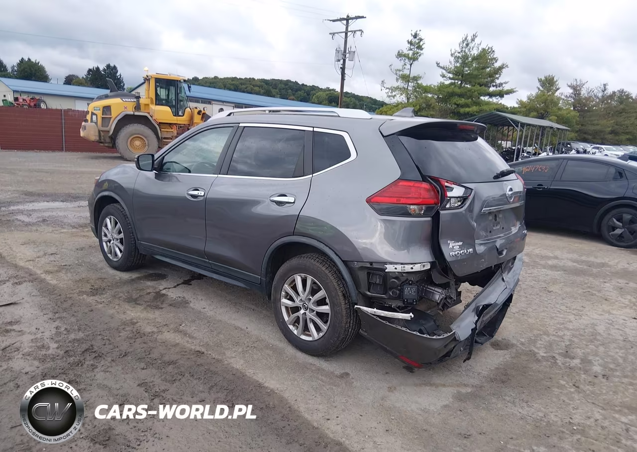 2017 Nissan Rogue Sv VIN:KNMAT2MV3HP600625 - 3