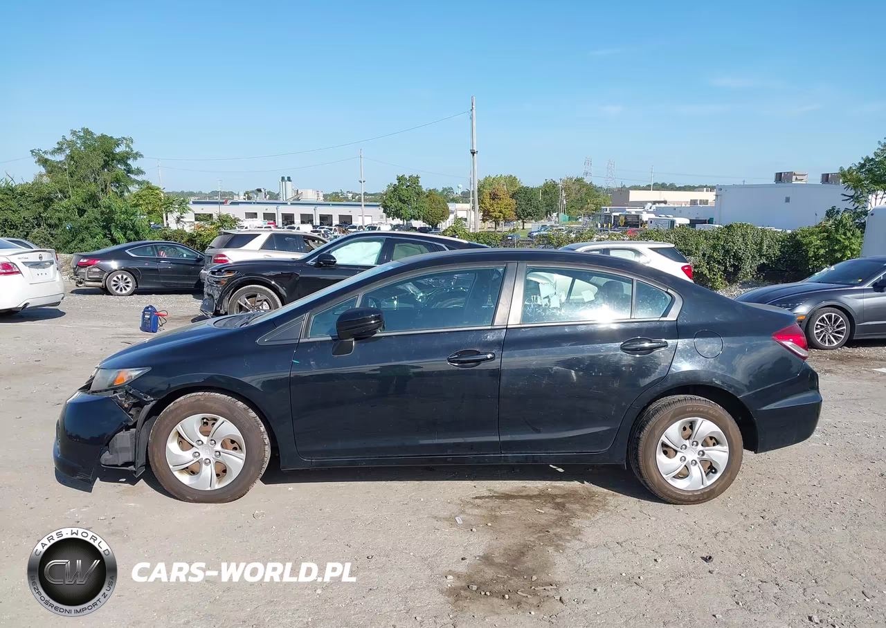 2015 Honda Civic Lx VIN:19XFB2F56FE272815 - 14
