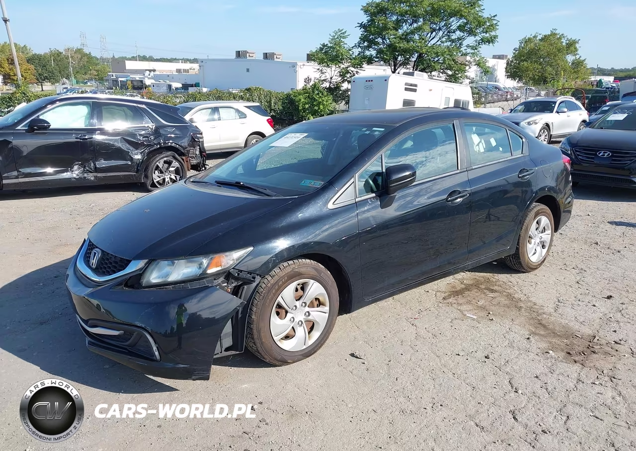 2015 Honda Civic Lx VIN:19XFB2F56FE272815 - 2