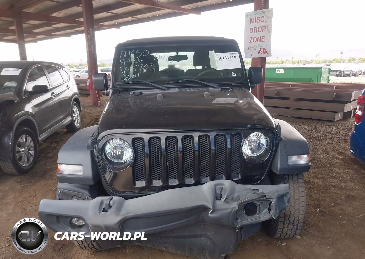 2022 Jeep Wrangler Unlimited Sport 4X4 VIN:1C4HJXDN7NW145703 - 12