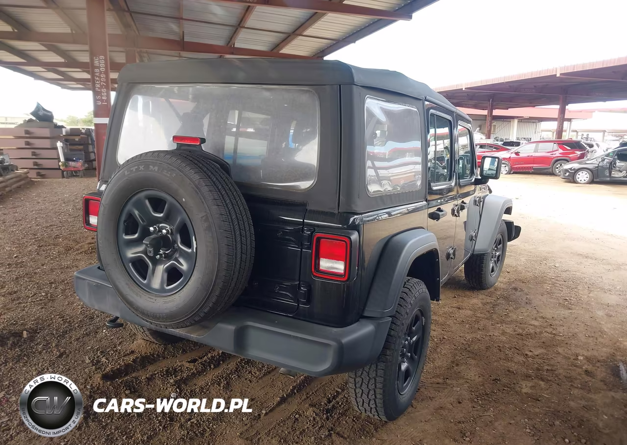 2022 Jeep Wrangler Unlimited Sport 4X4 VIN:1C4HJXDN7NW145703 - 4