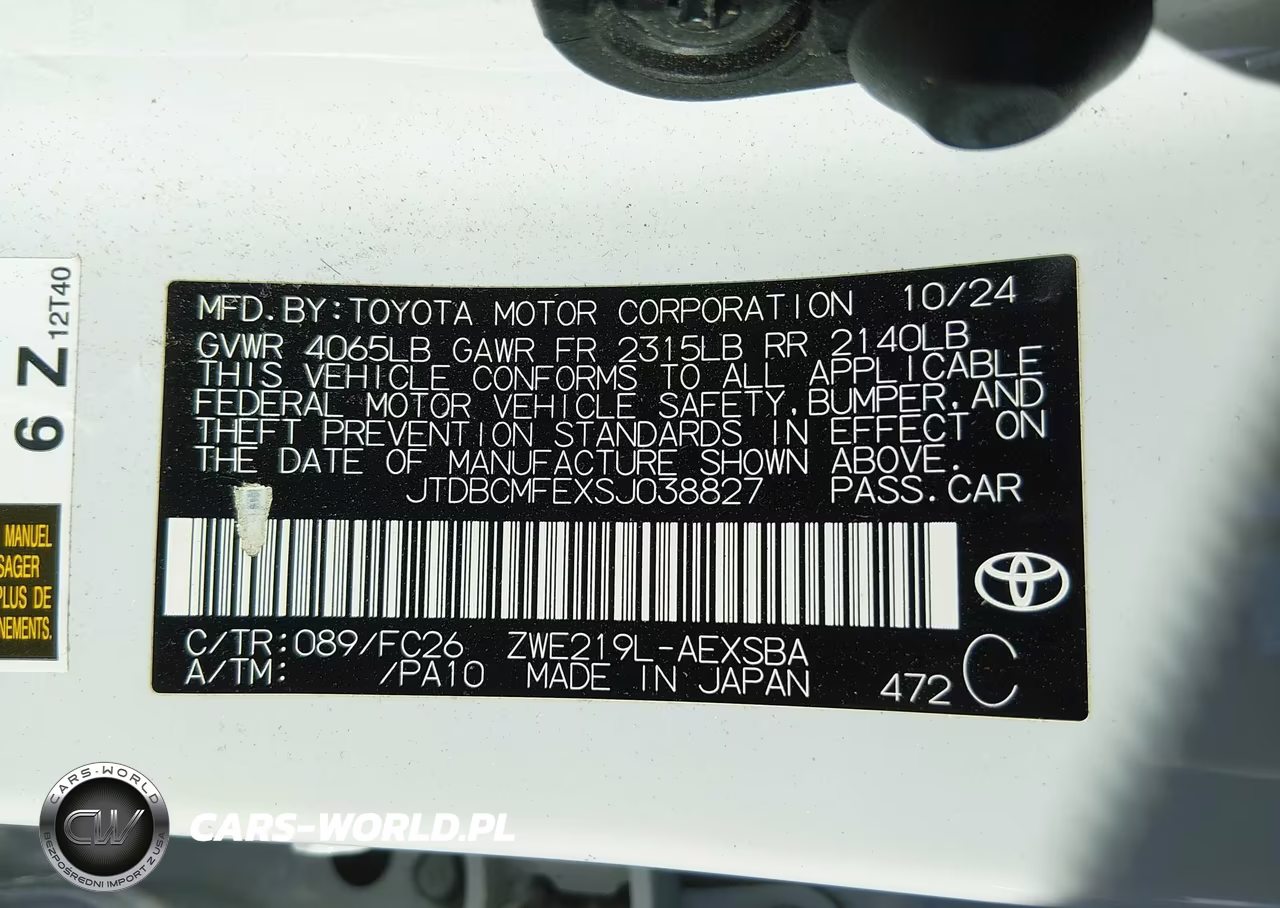 2025 Toyota Corolla Hybrid Se VIN:JTDBCMFEXSJ038827 - 9