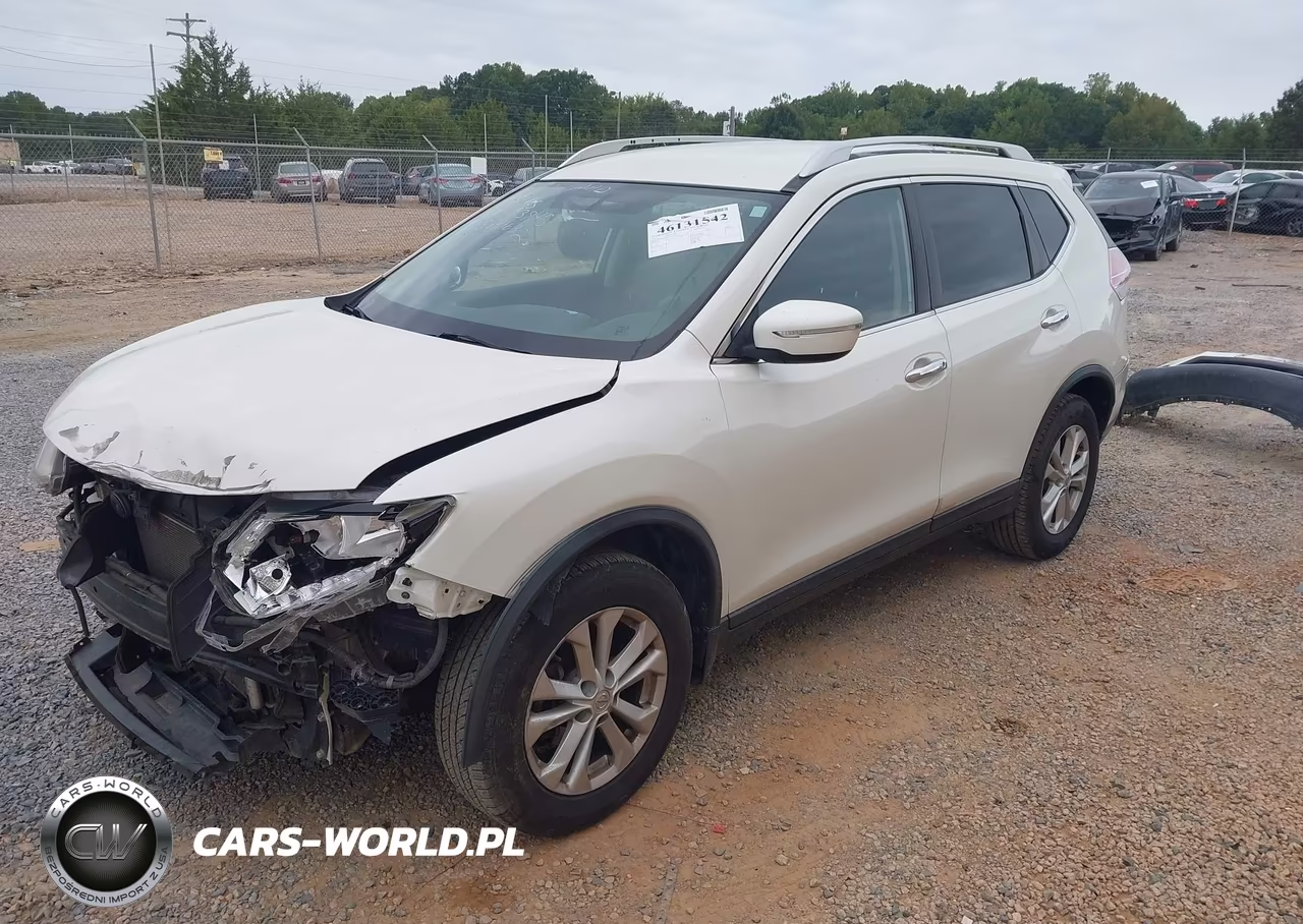 2015 Nissan Rogue Sv VIN:KNMAT2MV1FP569632 - 2