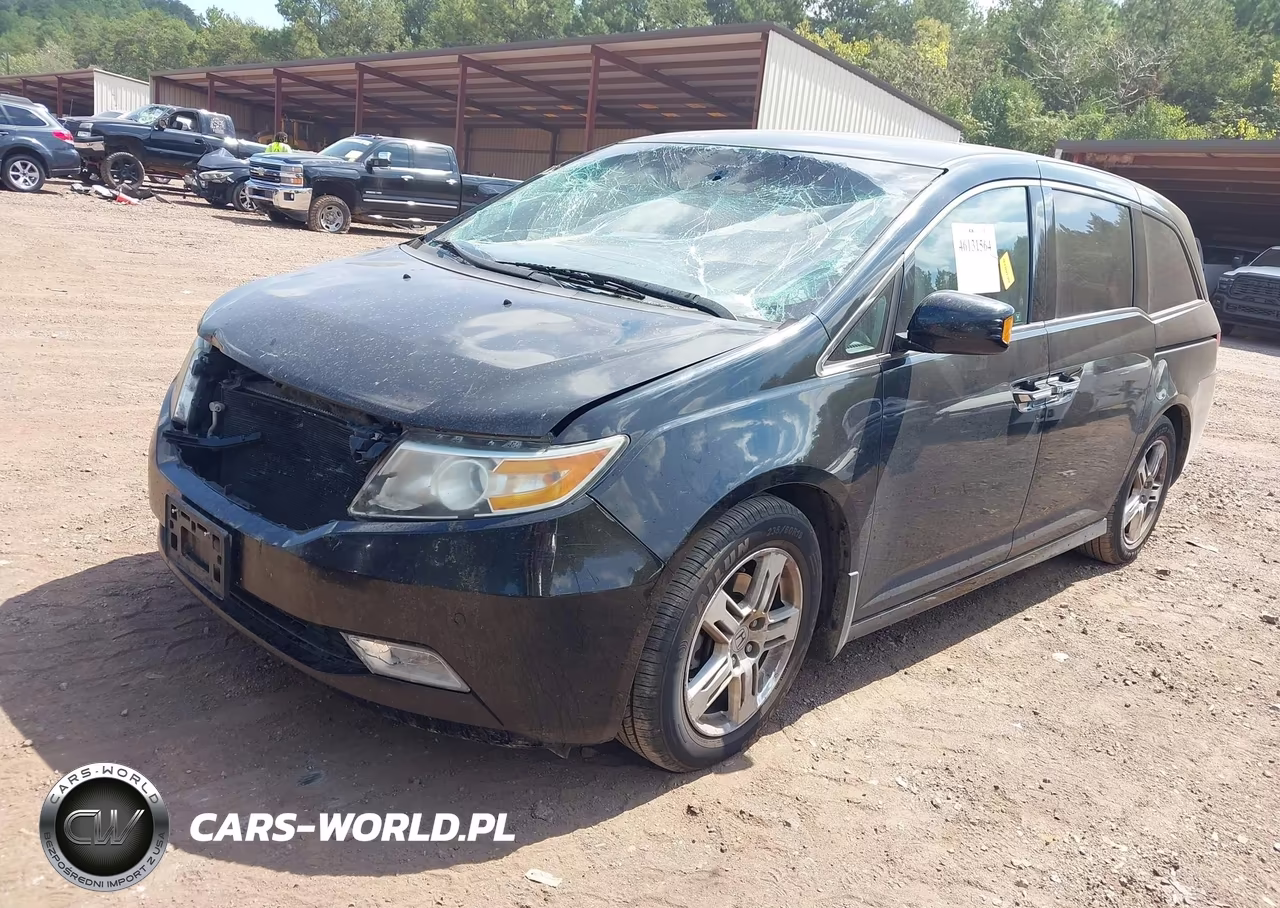 2011 Honda Odyssey Touring-Touring Elite VIN:5FNRL5H97BB046413 - 2