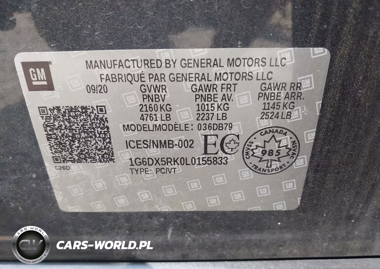 2020 Cadillac Ct5 Luxury VIN:1G6DX5RK0L0155833 - 9