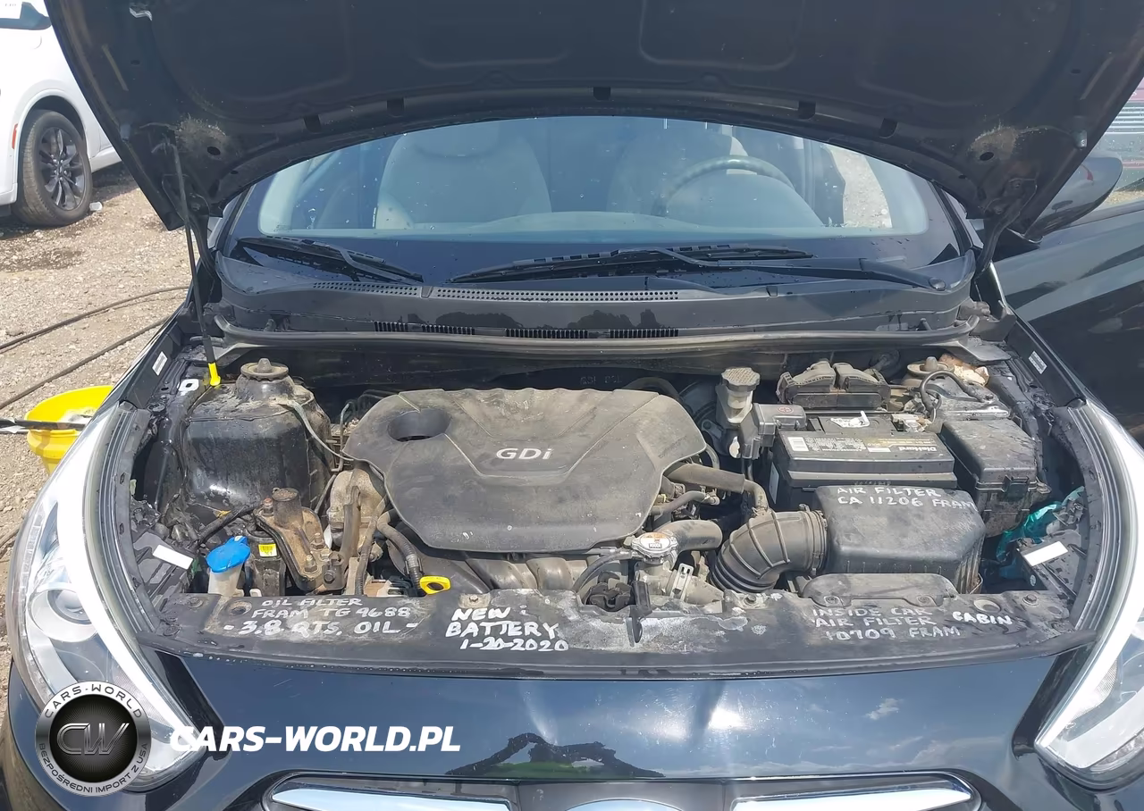 2014 Hyundai Accent Gls VIN:KMHCU4AE0EU752991 - 10