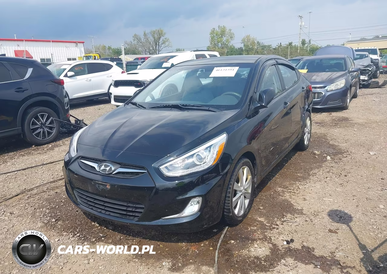 2014 Hyundai Accent Gls VIN:KMHCU4AE0EU752991 - 12