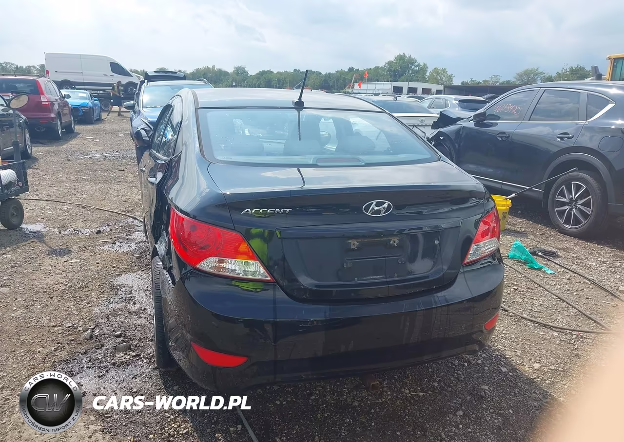 2014 Hyundai Accent Gls VIN:KMHCU4AE0EU752991 - 16