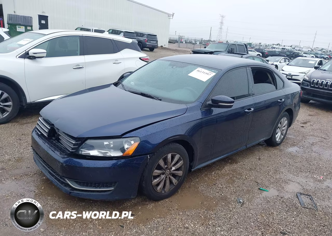 2014 Volkswagen Passat 2.5L Wolfsburg Edition VIN:1VWAP7A35EC006090 - 2