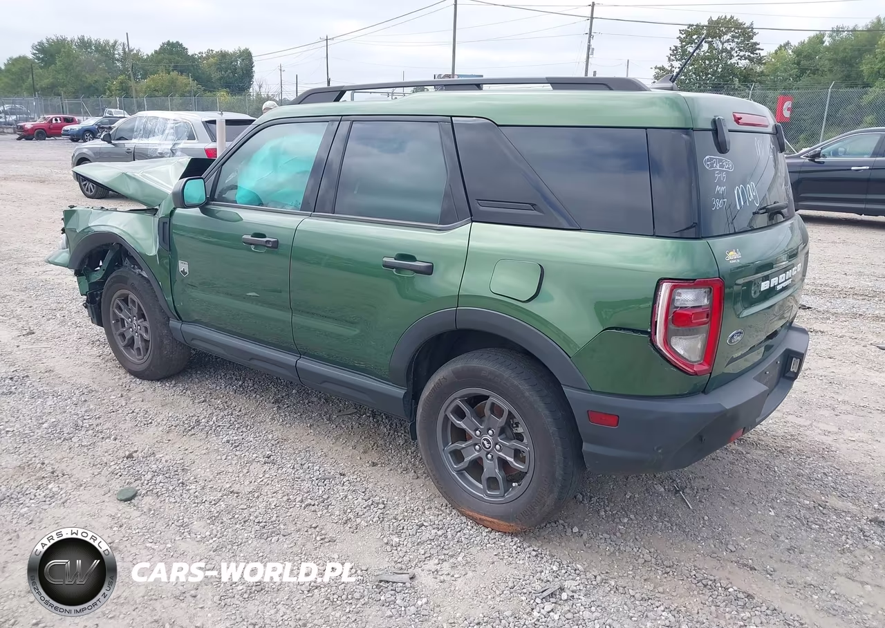 2023 Ford Bronco Sport Big Bend VIN:3FMCR9B62PRE23807 - 3