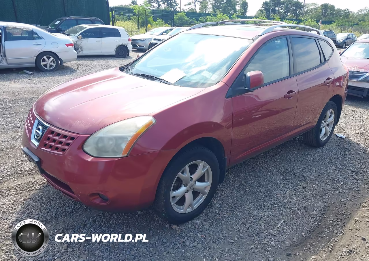 2008 Nissan Rogue Sl VIN:JN8AS58V58W115492 - 2
