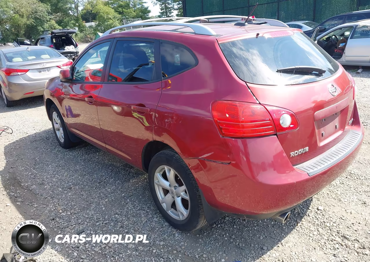 2008 Nissan Rogue Sl VIN:JN8AS58V58W115492 - 3