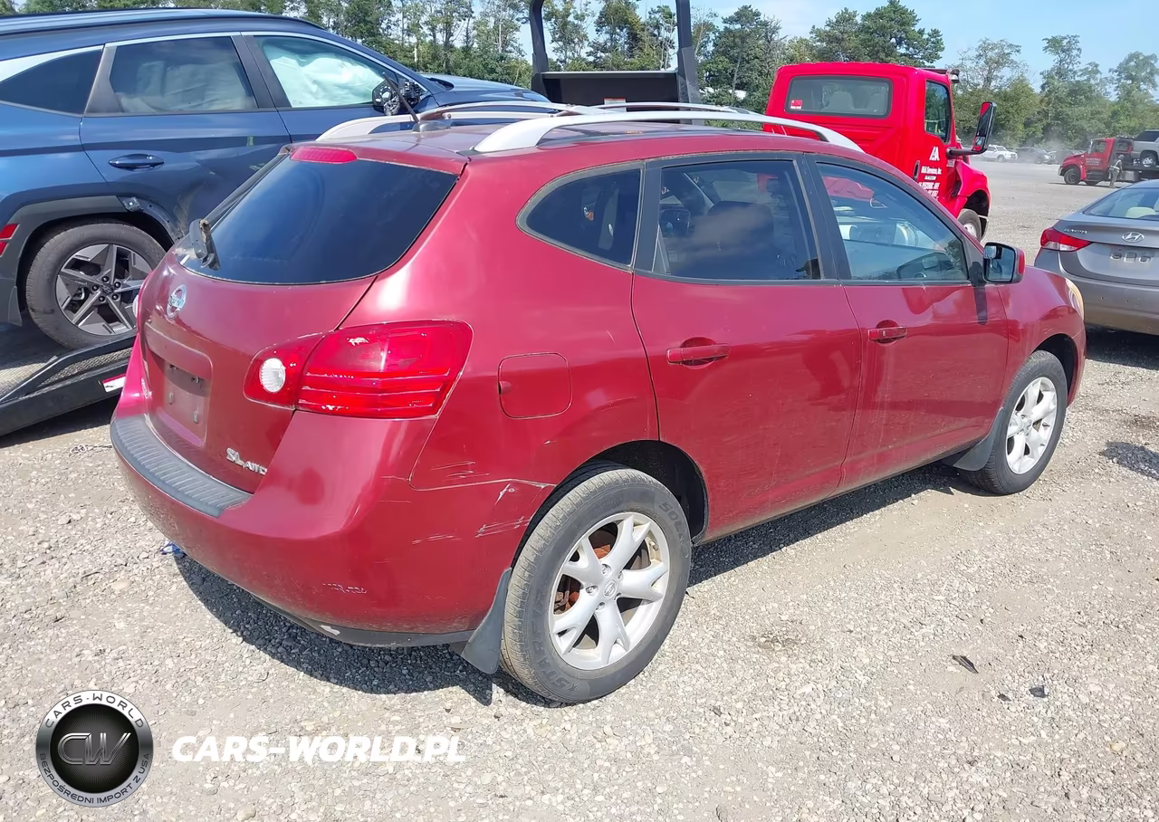 2008 Nissan Rogue Sl VIN:JN8AS58V58W115492 - 4