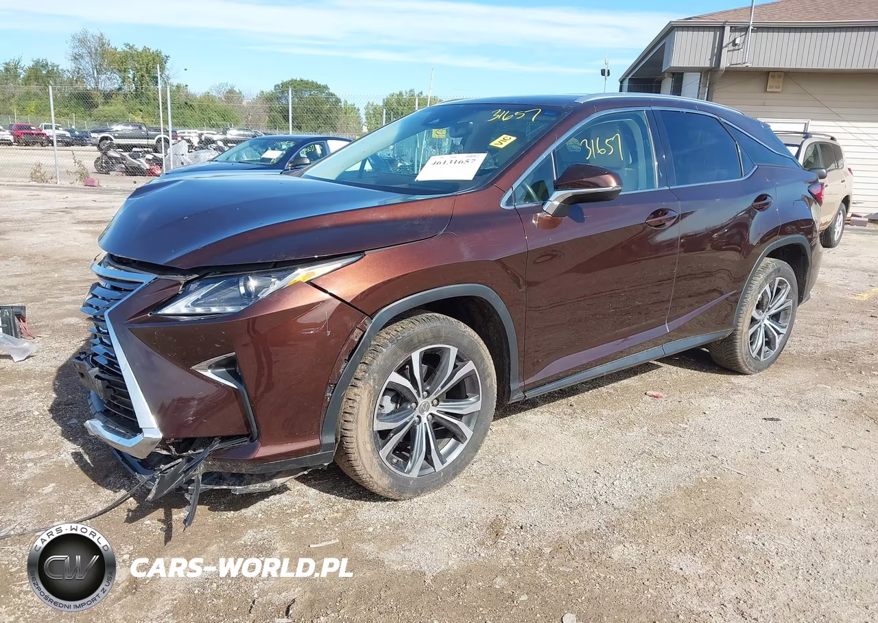 2016 Lexus Rx 350 VIN:2T2BZMCA0GC039614 - 2