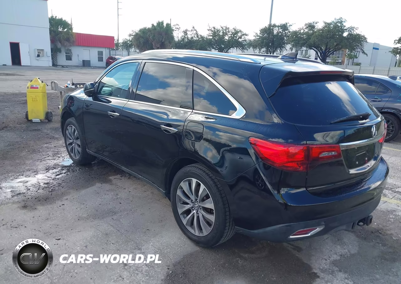 2015 Acura Mdx Technology Package VIN:5FRYD4H48FB018289 - 3