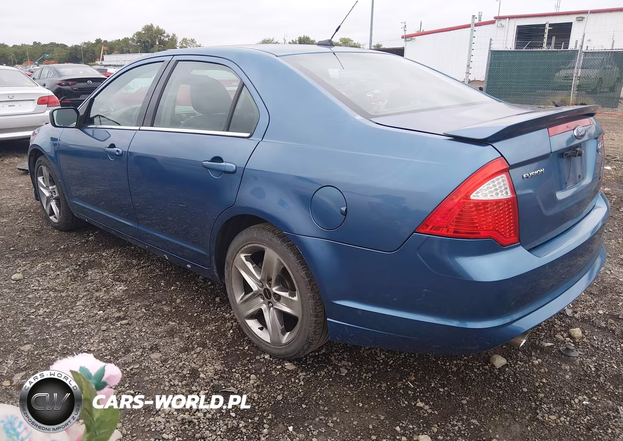 2010 Ford Fusion Sport Fwd Sport VIN:3FAHP0KC7AR169865 - 3