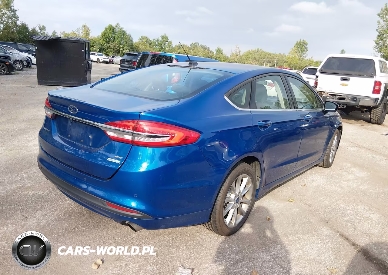 2017 Ford Fusion Se VIN:3FA6P0HDXHR390765 - 4