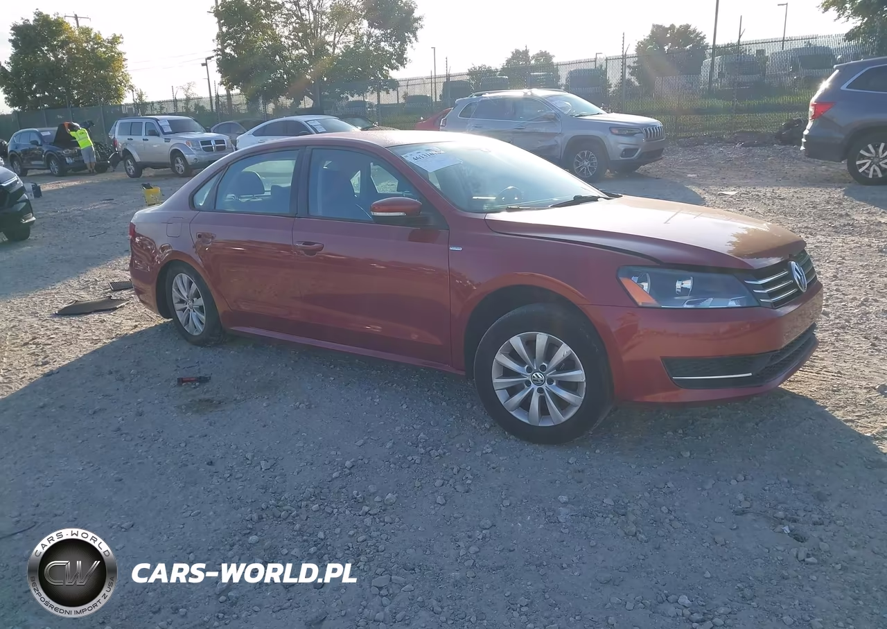 2015 Volkswagen Passat 1.8T Wolfsburg Edition VIN:1VWAT7A30FC056490 - 1